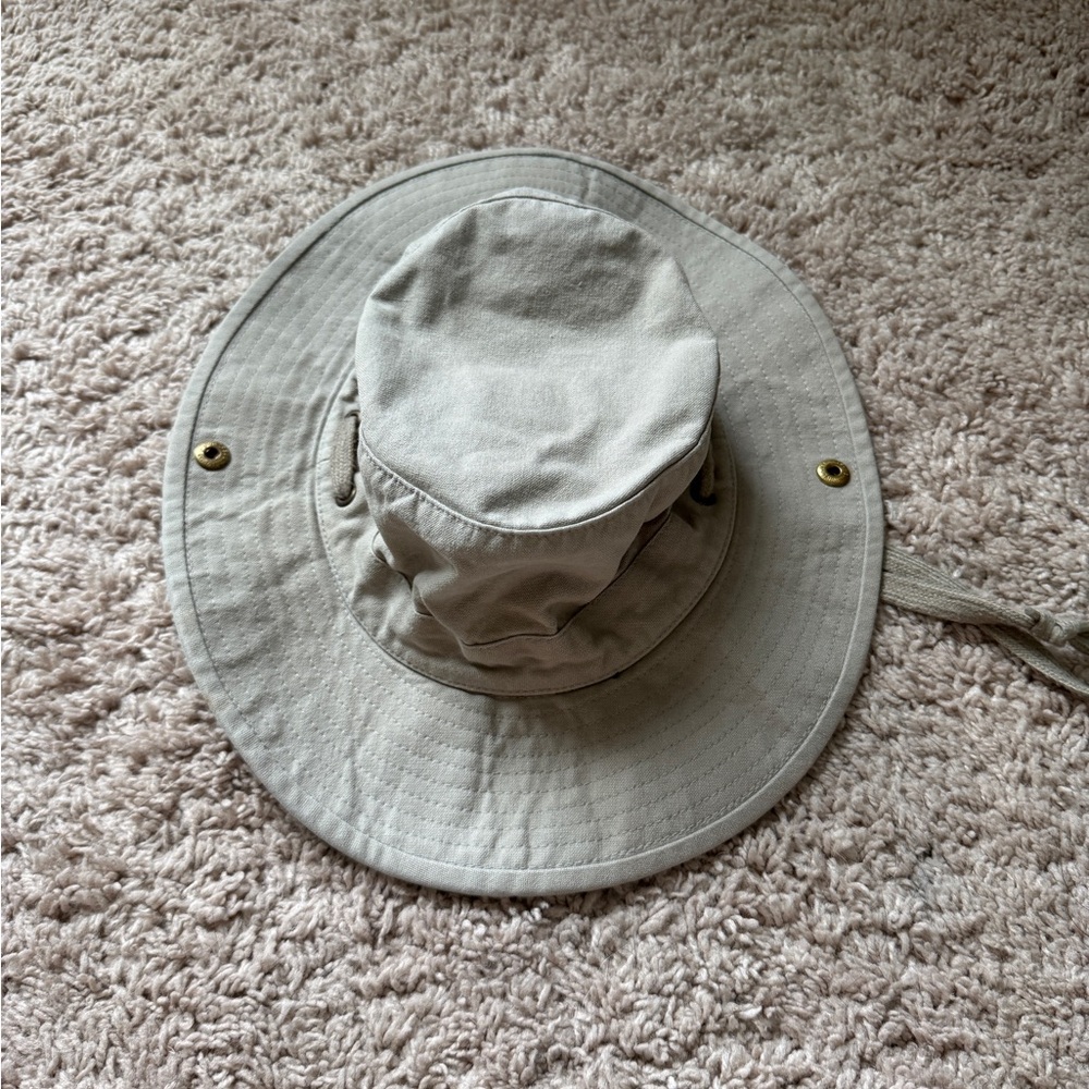 Tilley Endurables Hat Size 7 1/4 Cream Duck Fishing Outdoor Safari Hiking Boonie - Picture 3 of 8